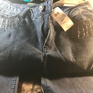 Caché Rhinestone Jeans
